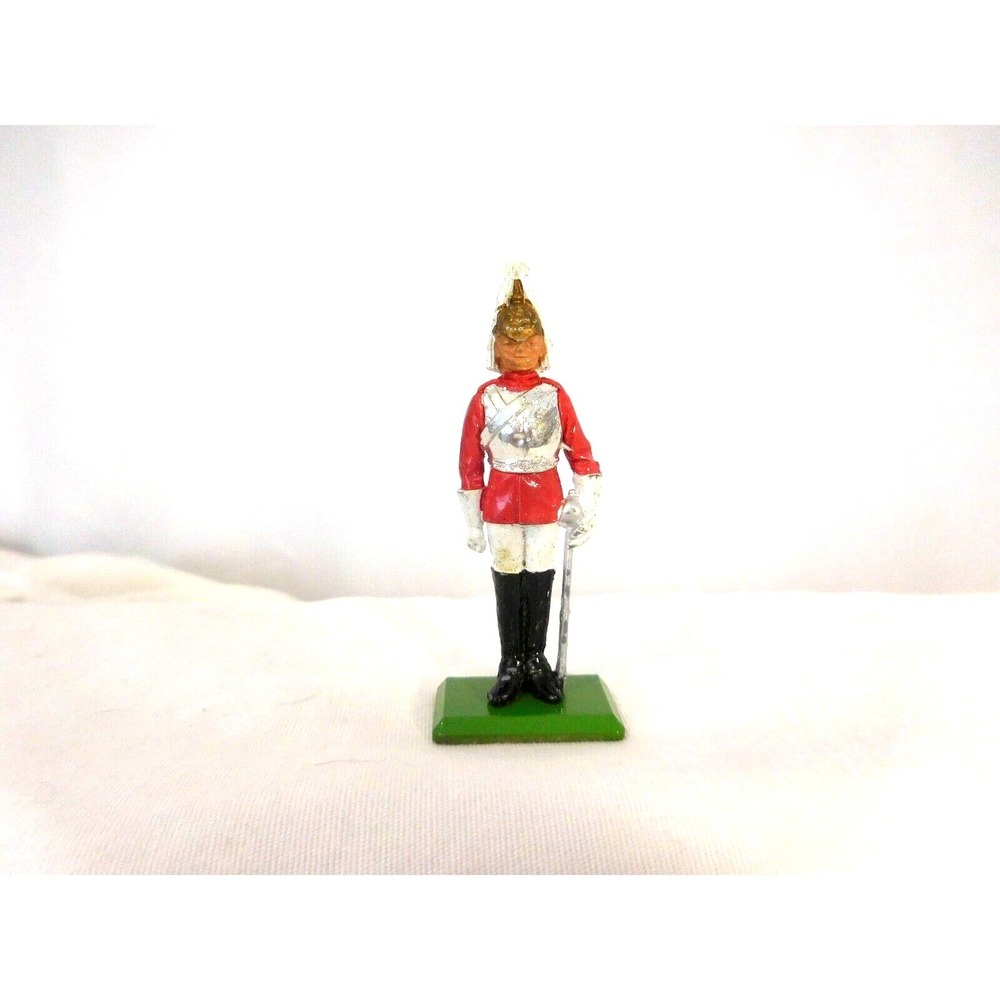 Britains Military Life Guards Troop Soldier 1973 Red Gold‎ White